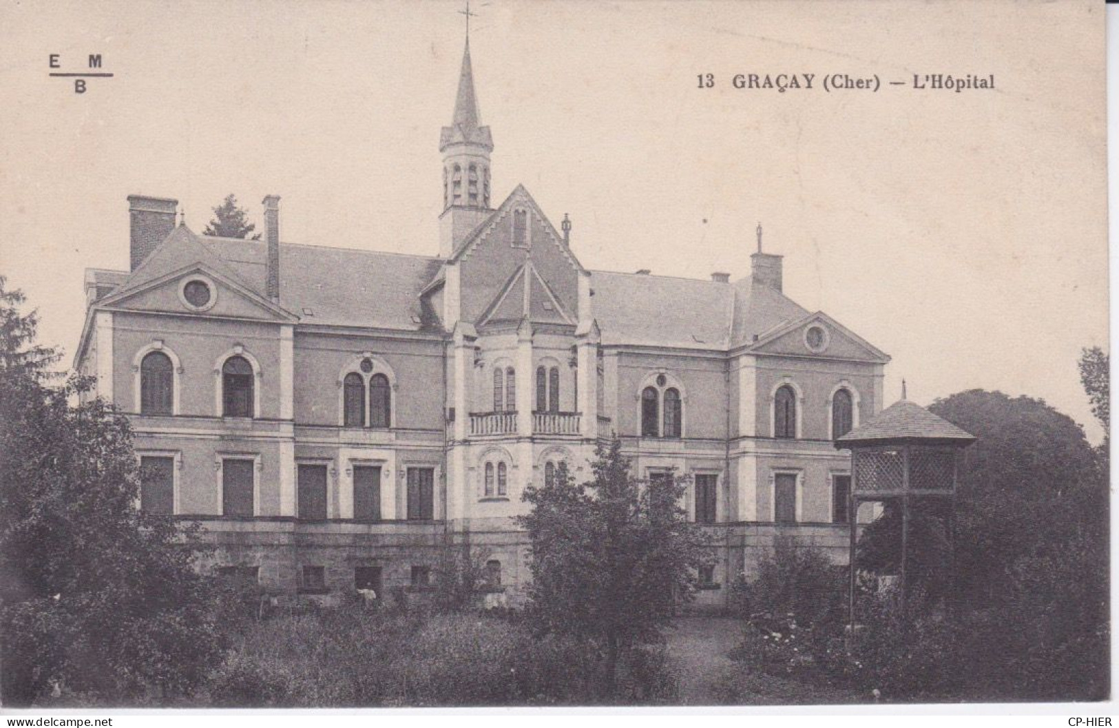 18 - GRACAY - CHATEAU DE L'HOPITAL - Graçay