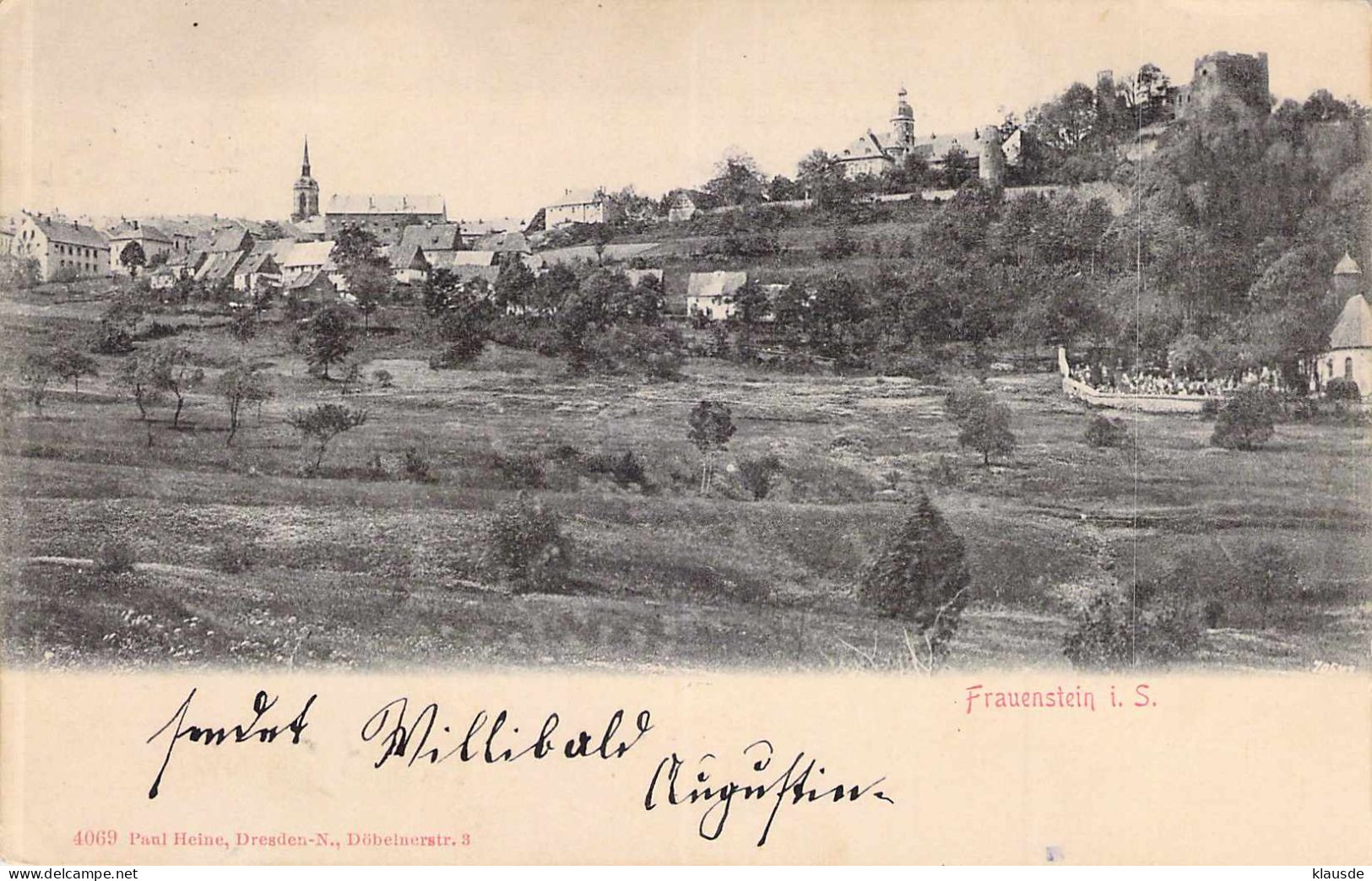Frauenstein I.S. - Panorama Gel.-1904 - Frauenstein (Erzgeb.)