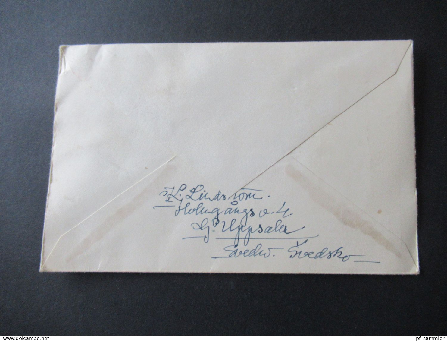 Schweden 1959 FDC / Sonderbeleg Henry Dunant / Rotes Kreuz / Croix Rouge In Die CSR Gesendet - Lettres & Documents