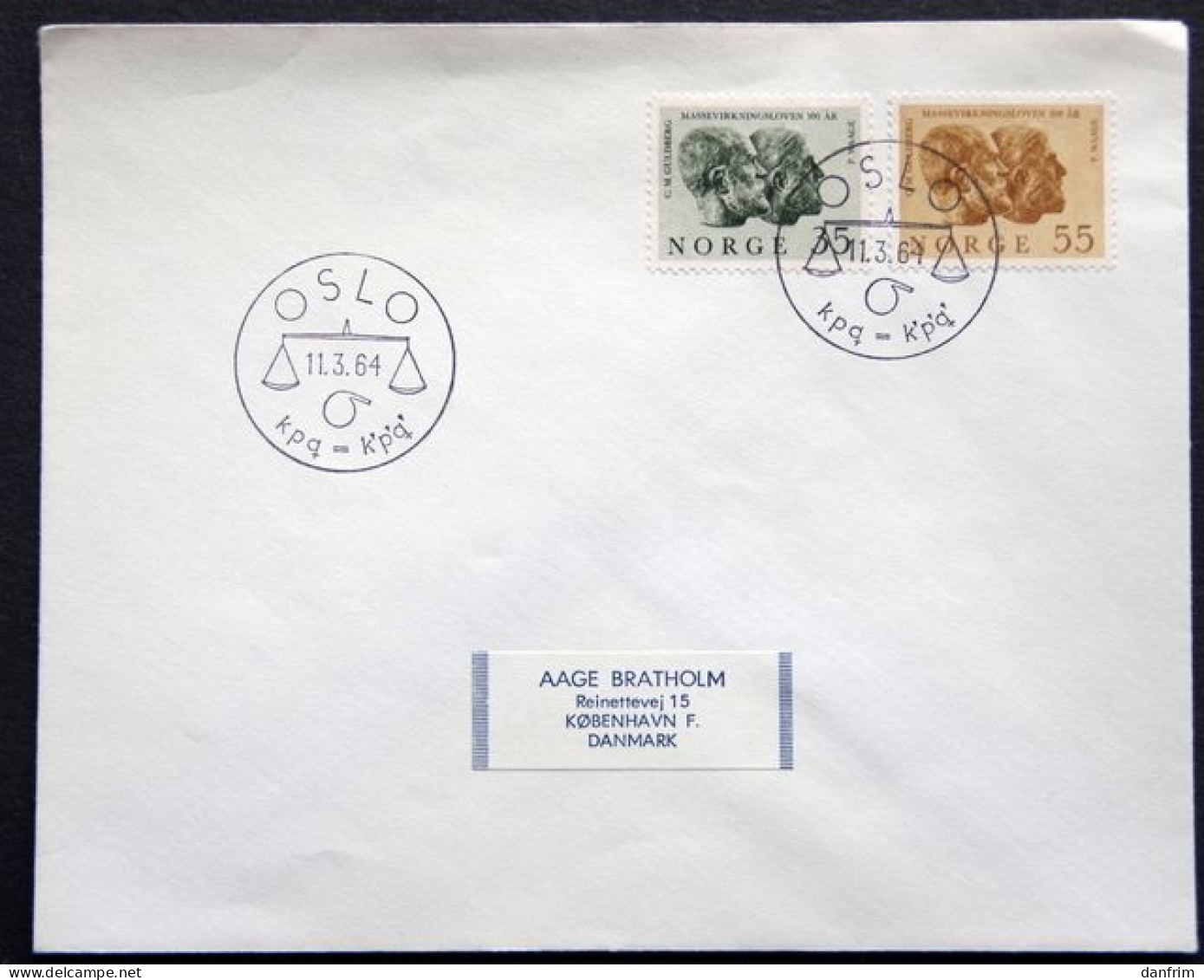 Norway 1964. MiNr.514-15  (lot 2275 ) - FDC