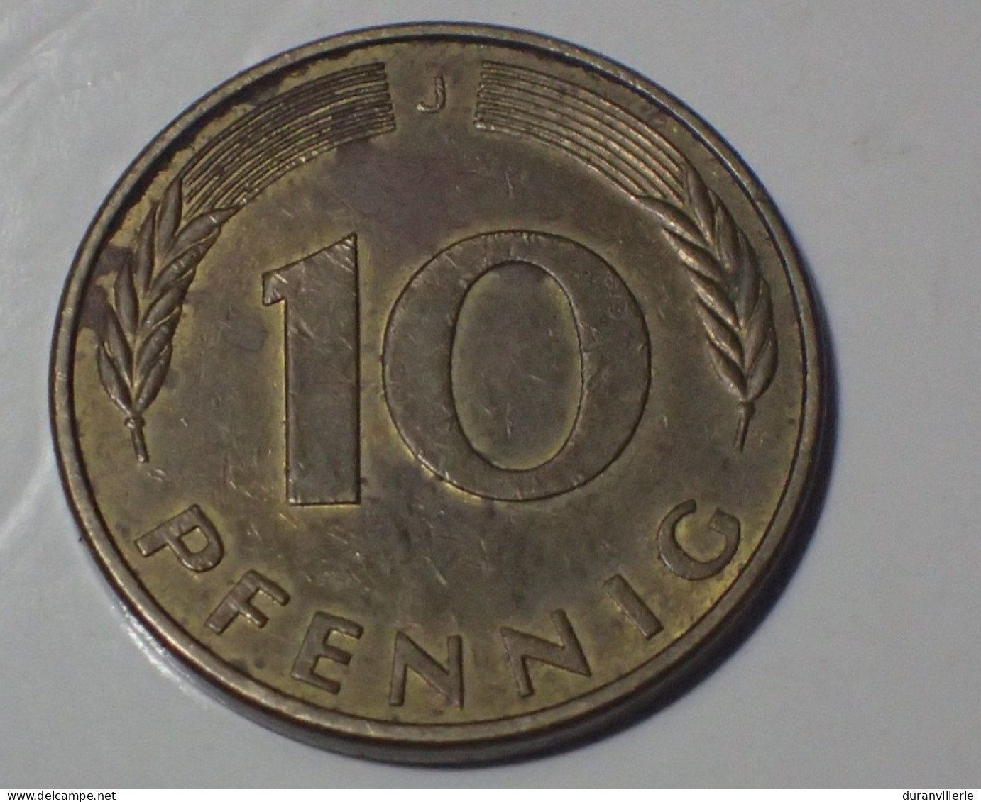 Germany - 10 Pfennig – Allemagne – 1982 J - Km 108 - 10 Pfennig