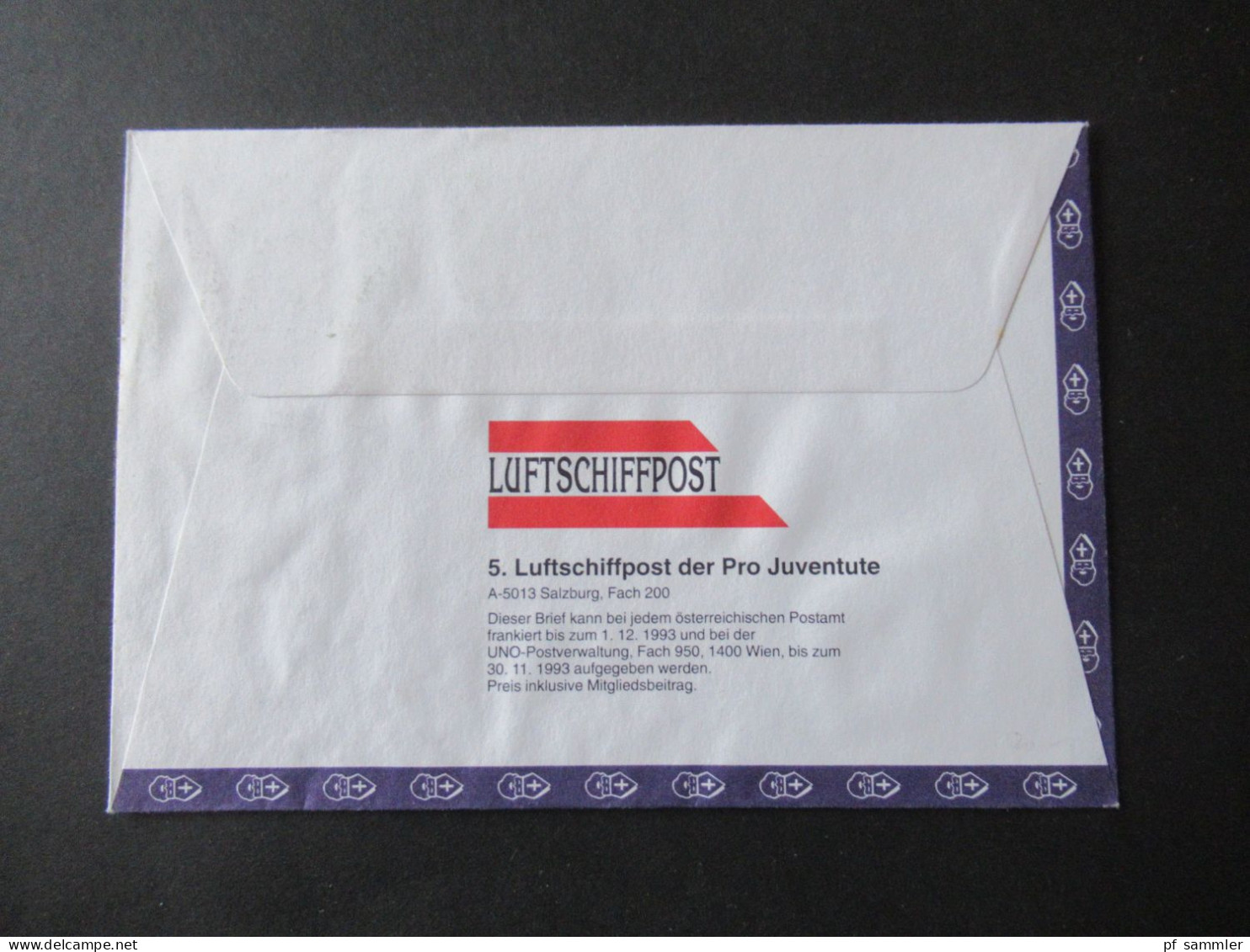 Österreich 1993 Und 94 Luftschiffpost / 2.Nikolaus-Luftschiffpost / Luftschiff HB-BKP 4 Belege In Die CSR Gesendet - Lettres & Documents