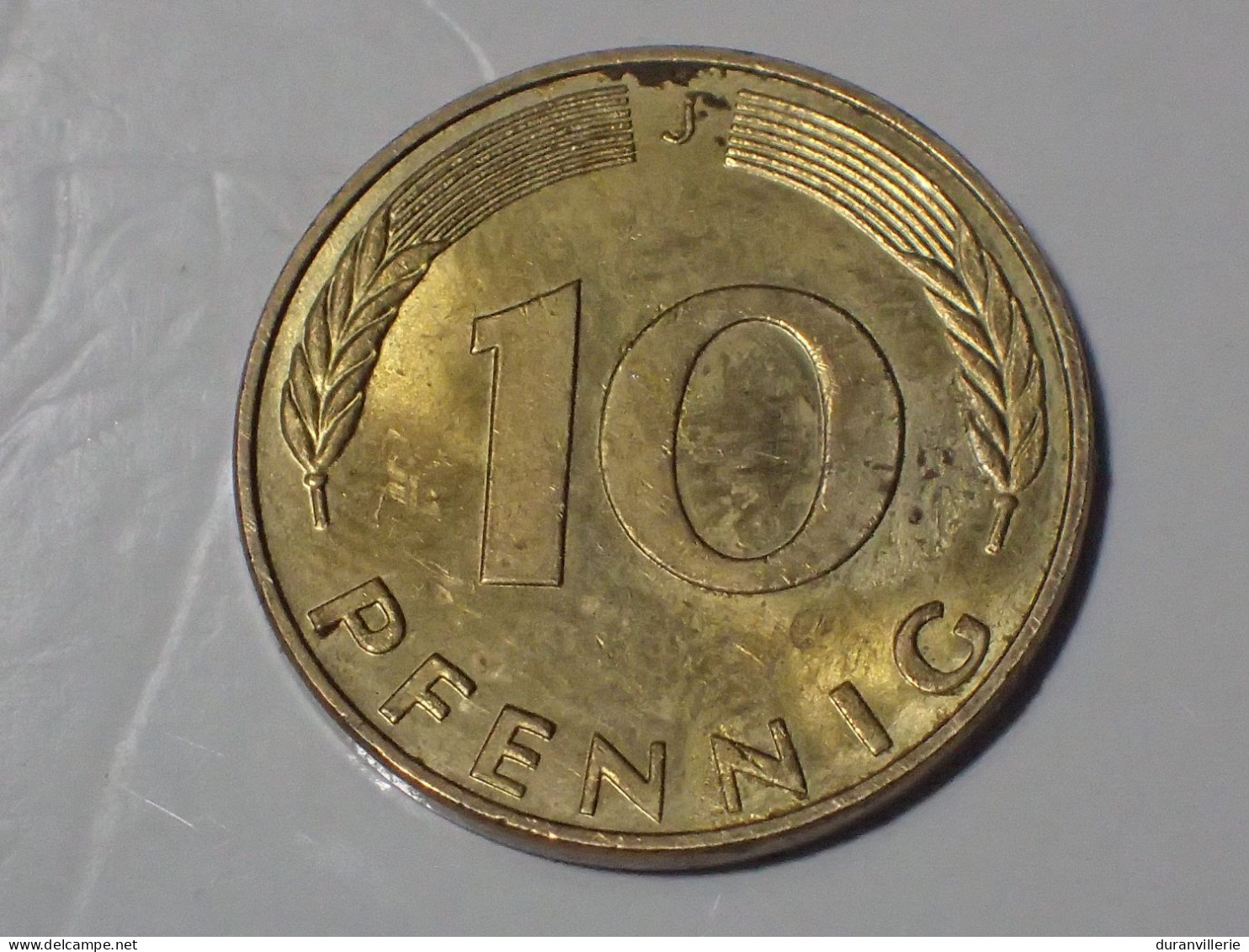 Germany - 10 Pfennig – Allemagne – 1991 J - Km 108 - 10 Pfennig