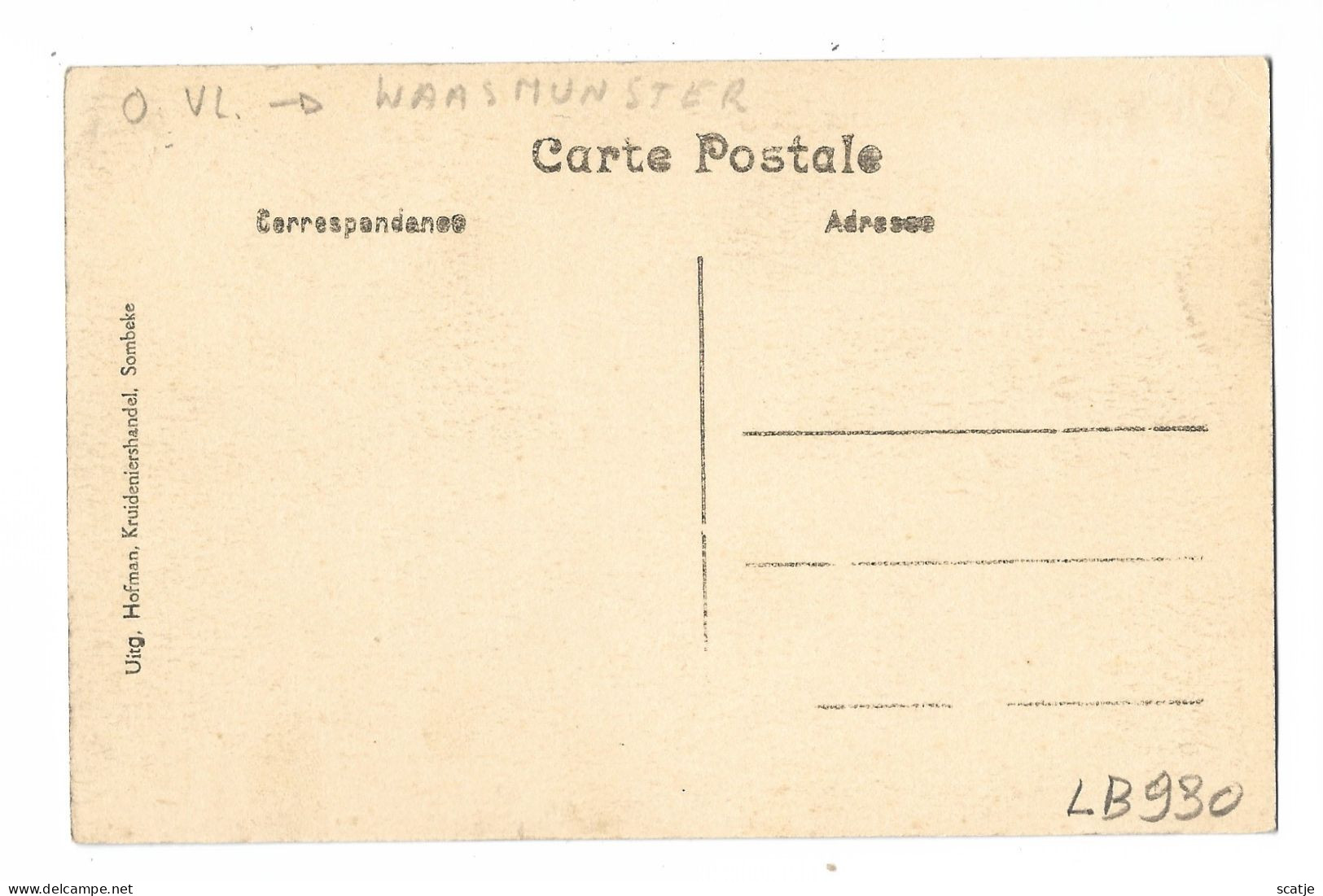 Sombeke   -   Dries. - Waasmunster