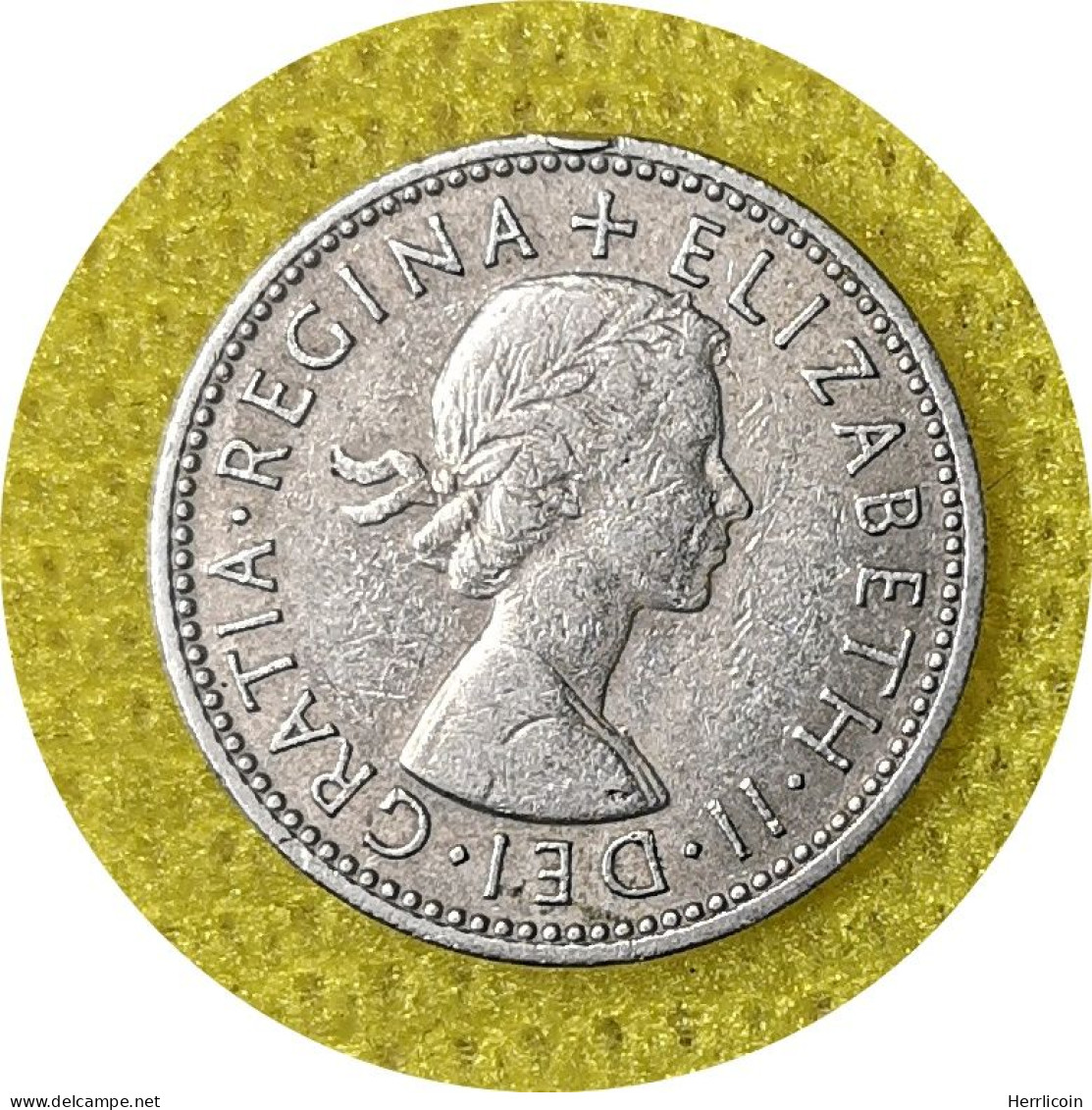 Monnaie Royaume-Uni - 1963 - 1 Shilling Elizabeth II Blason De L'Écosse - I. 1 Shilling