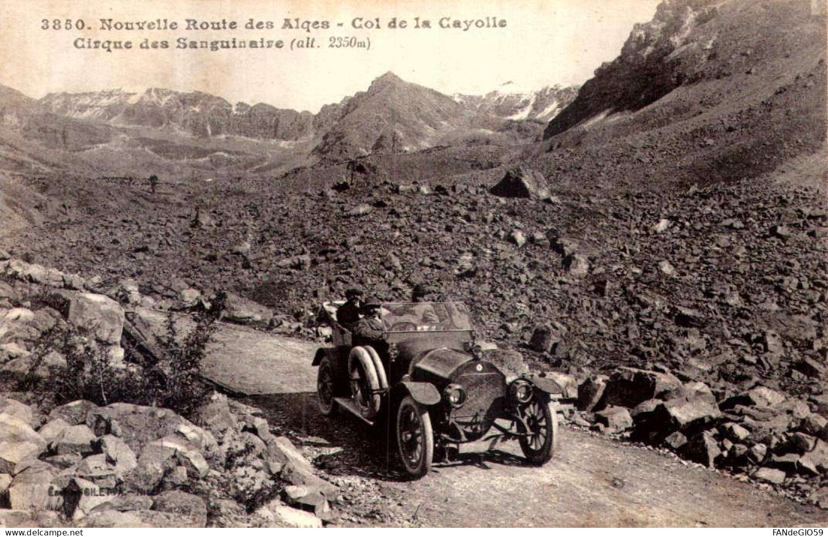 Col De La Cayolle * 1926 * Automobile Ancienne  VOITURE ///  10 - Autres & Non Classés