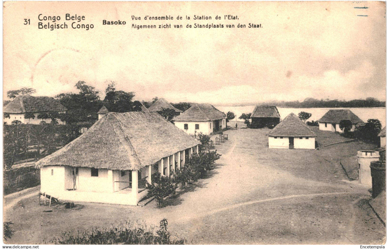 CPA Carte Postale Congo Ex Belge Basoko Vue D'ensemble De La Station De L'état   VM75782ok - Congo Belge