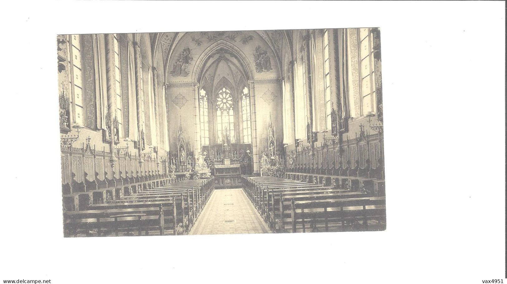 PENSIONNAT DES RELIGIEUSES  URSULINES  HERCK LA VILLE  LA CHAPELLE LE 31 MAI 1928  ****     RARE A  SAISIR     **** - Herk-de-Stad