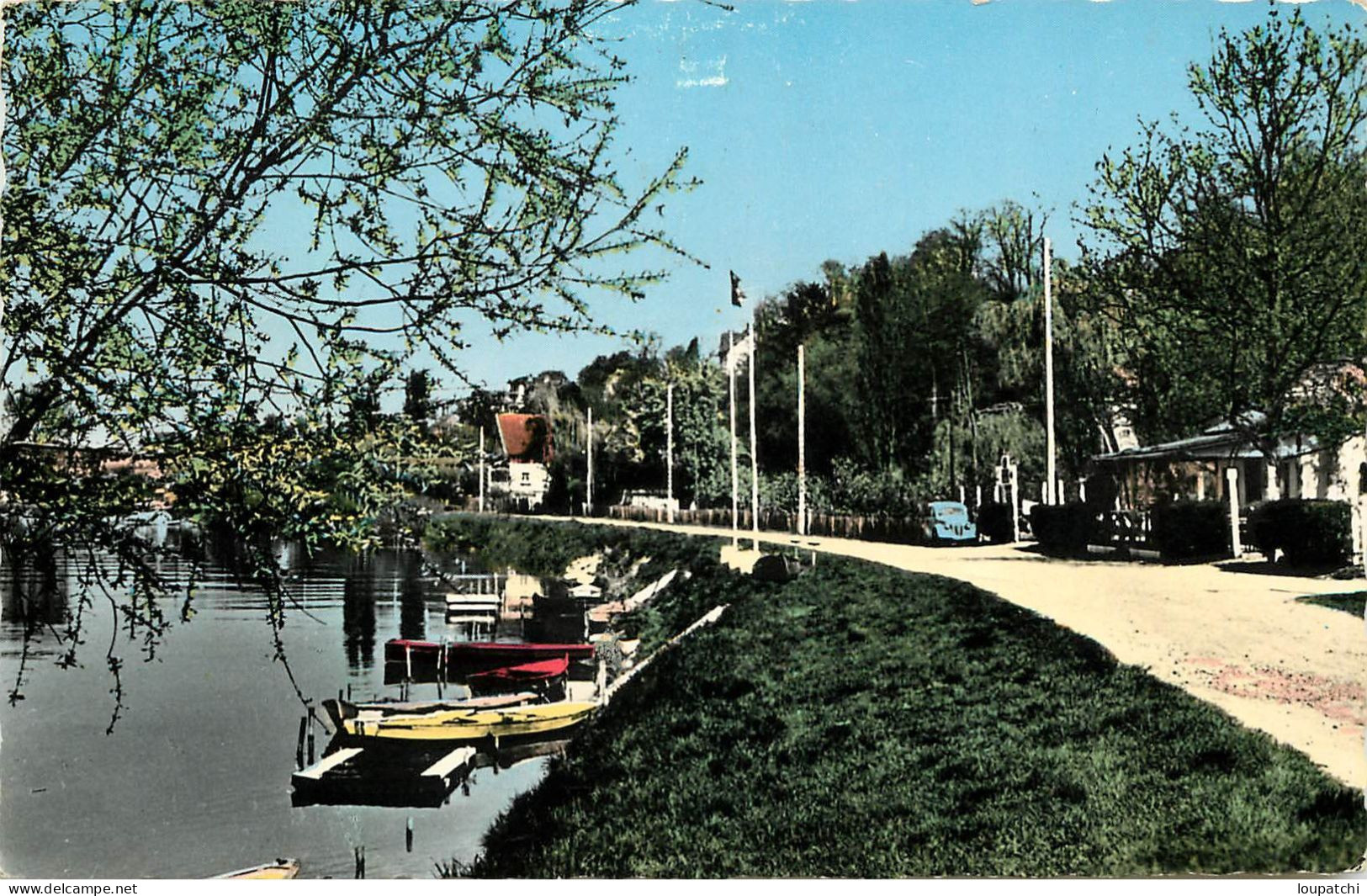 ERAGNY SUR OISE Guinguette Aux Bords De L Oise - Eragny