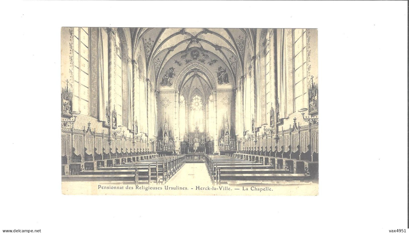 PENSIONNAT DES RELIGIEUSES  URSULINES  HERCK LA VILLE  LA CHAPELLE   ****       A  SAISIR     **** - Herk-de-Stad