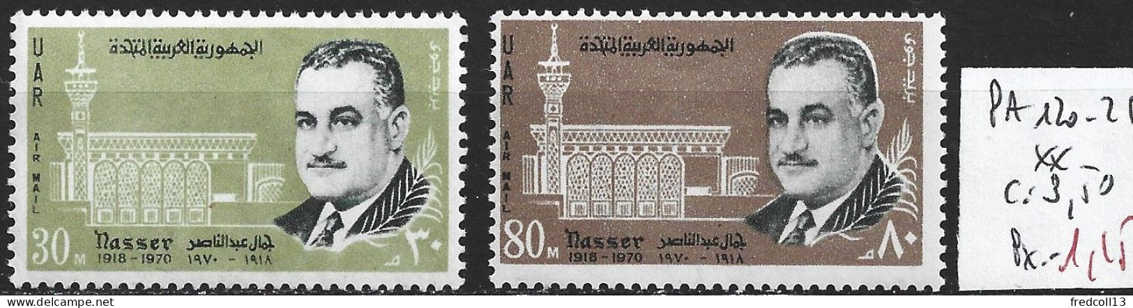 EGYPTE PA 120-21 ** Côte 3.50 € - Poste Aérienne