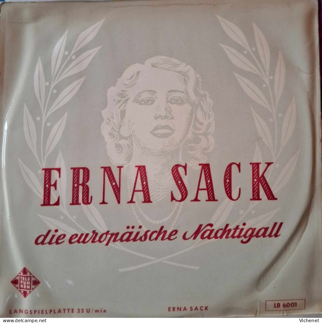 Erna Sack - Die Europäische Nachtigall - 25 Cm - Special Formats