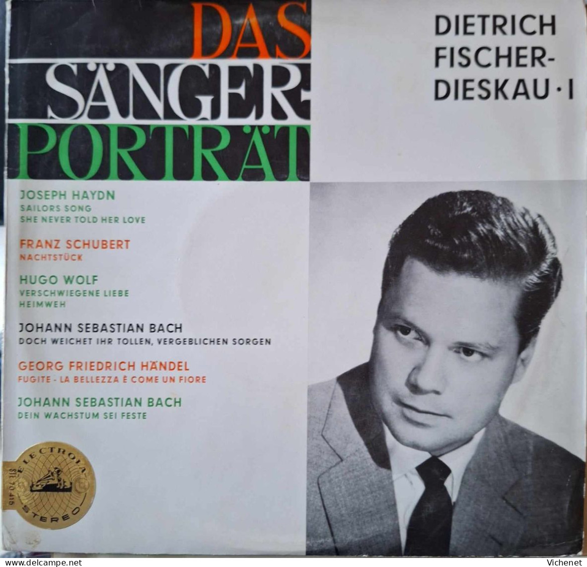 Dietrich Fischer-Dieskau - Das Sänger-Porträt - 25 Cm - Formats Spéciaux