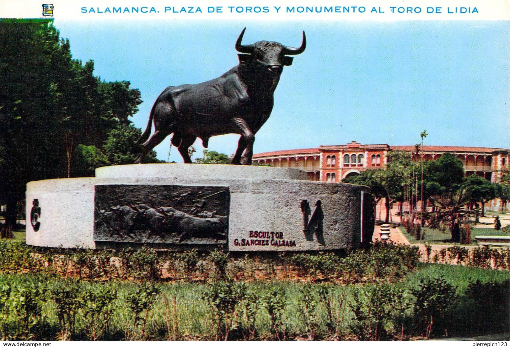 Salamanque (Salamanca) - Les Arènes Et Monument Au Taureau Brave - Salamanca