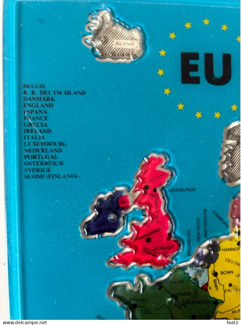 Normographe MAPED - Carte Des états De L'Europe Des 15 (1995-2004) - Andere & Zonder Classificatie