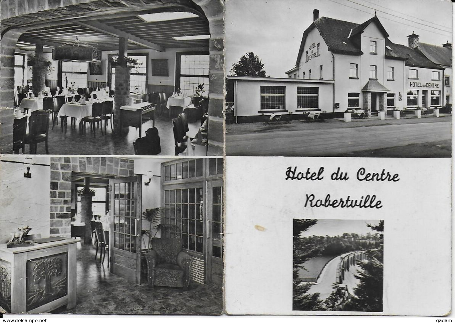 1266-Hotel Du Centre Robertville- Waimes - Weismes