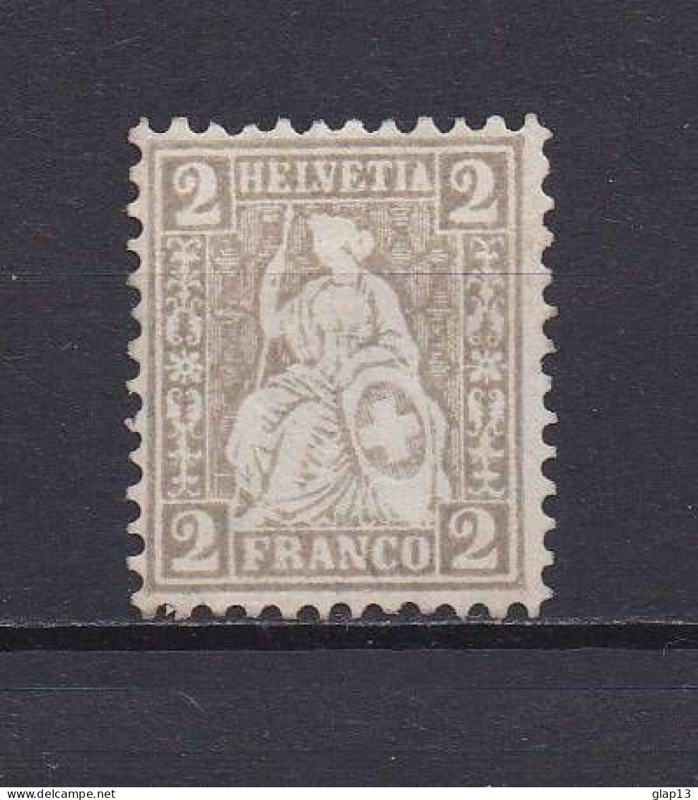 SUISSE 1862 TIMBRE N°33 NEUF SANS GOMME - Neufs