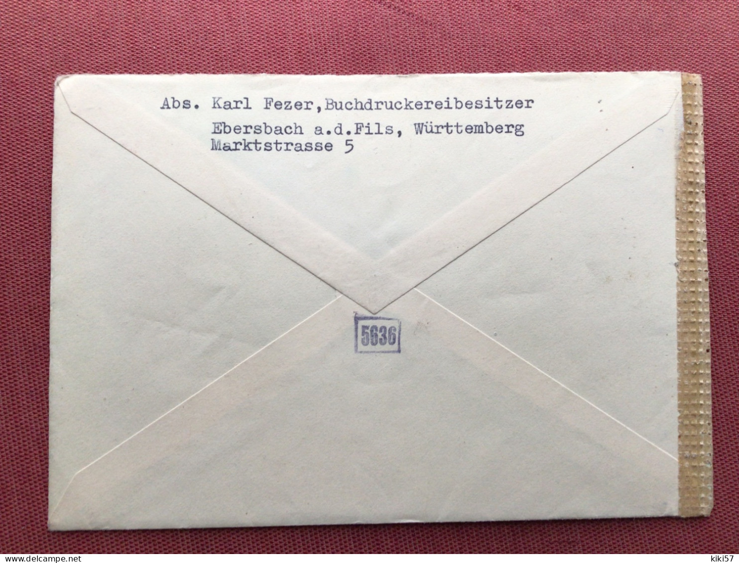 ALLEMAGNE Lettre WUTTENBERG Pour BÂLE 1943 RARE - Briefe