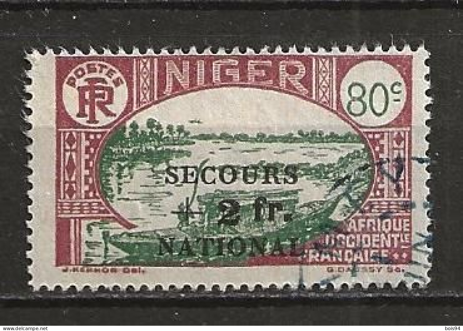 NIGER 1941 . N° 90 . Oblitéré . - Gebraucht