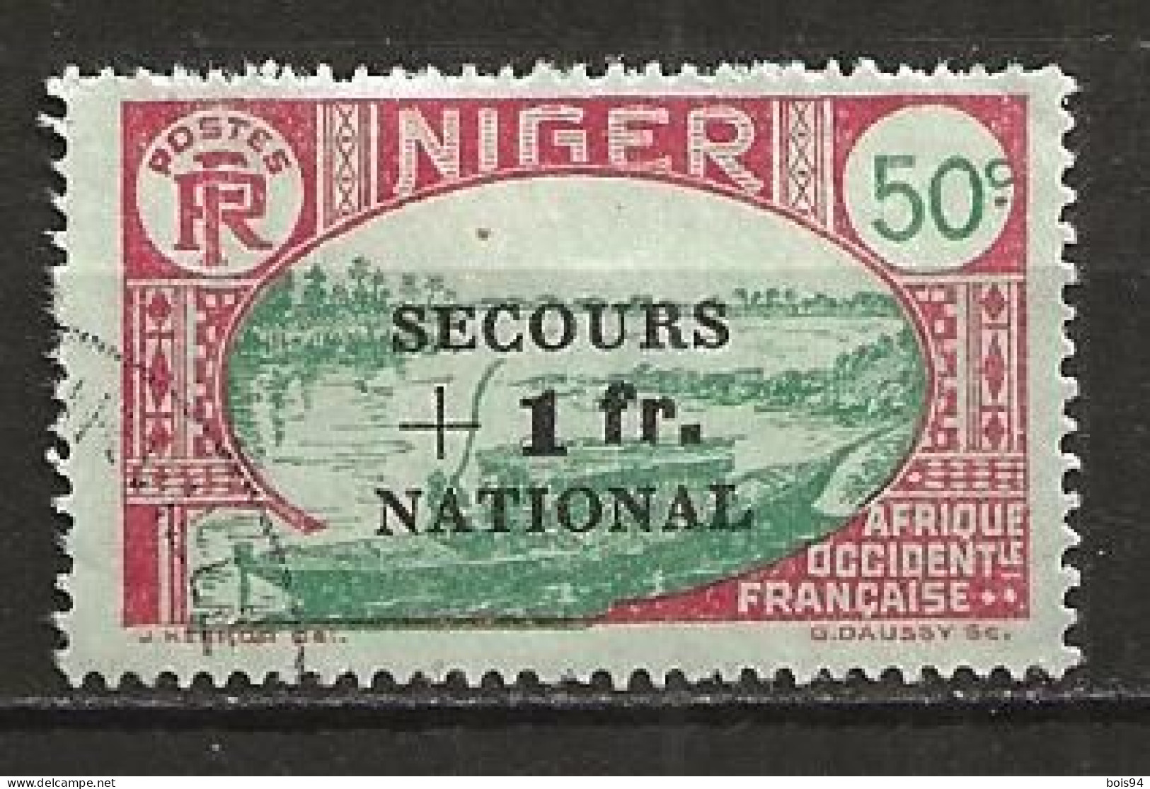 NIGER 1941 . N° 89 . Oblitéré . - Used Stamps