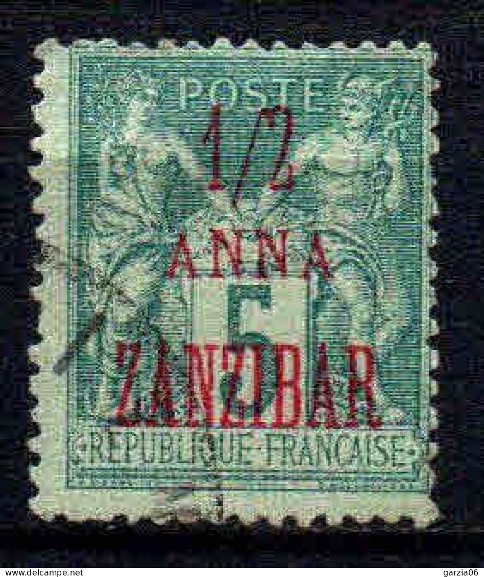 Zanzibar - 1899 -  Tb De France Surch  -  N° 17 -  Oblitéré - Used - Used Stamps