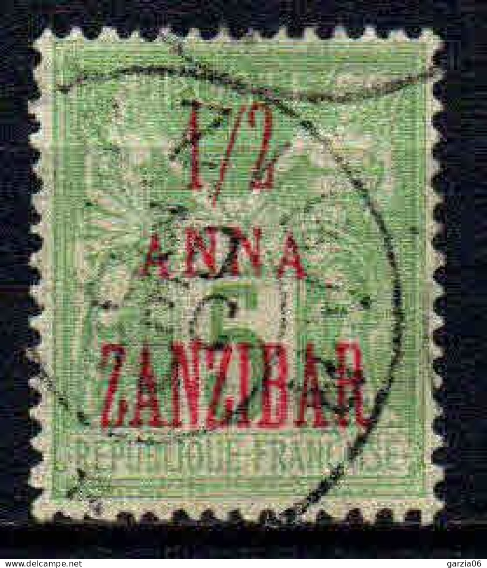 Zanzibar - 1899 -  Tb De France Surch  -  N° 18 -  Oblitéré - Used - Used Stamps