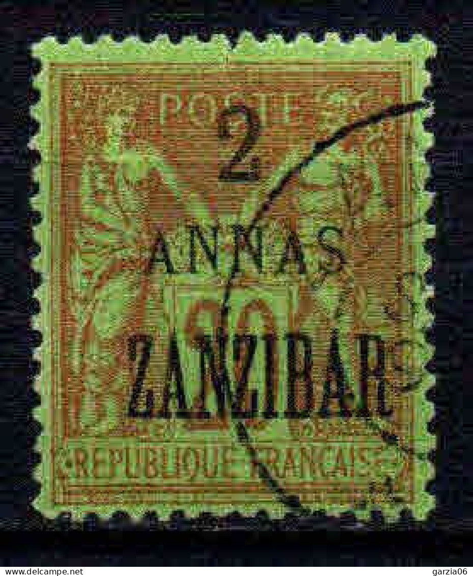 Zanzibar - 1899 -  Tb De France Surch  -  N° 23 -  Oblitéré - Used - Oblitérés
