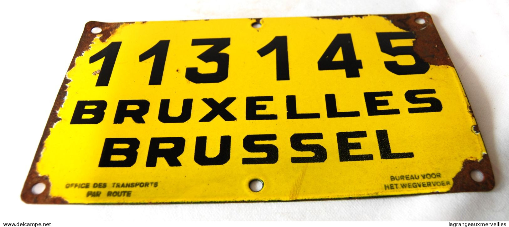 C299 Ancienne Plaque - 113145 - Bruxelles Brussel - Automóviles