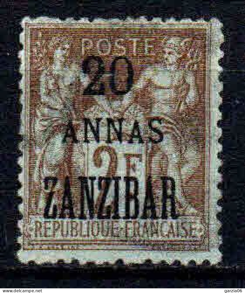 Zanzibar - 1899 -  Tb De France Surch  -  N° 30 -  Oblitéré - Used - Used Stamps