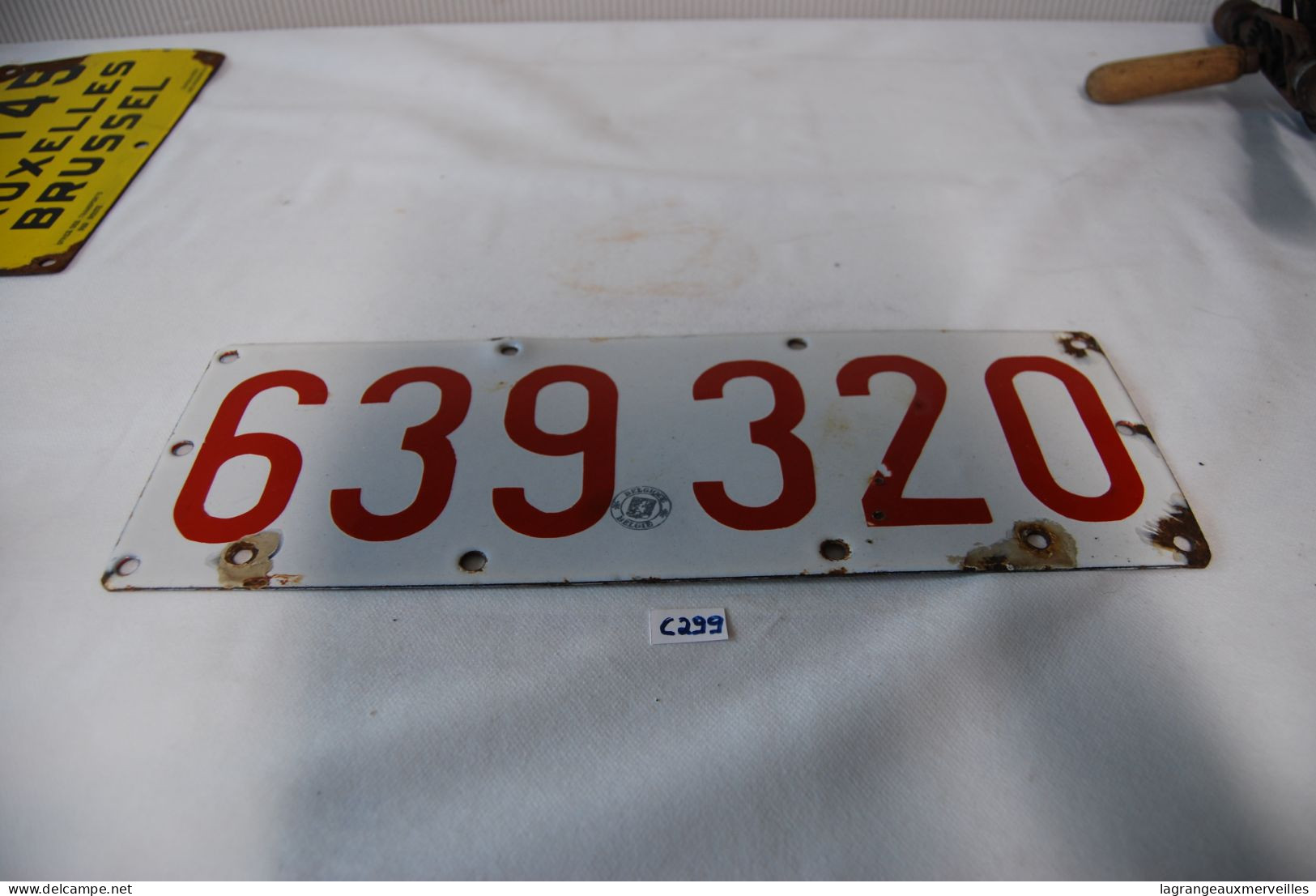 C299 Ancienne Plaque - 639320 - Voiture - Old Car - Automotive