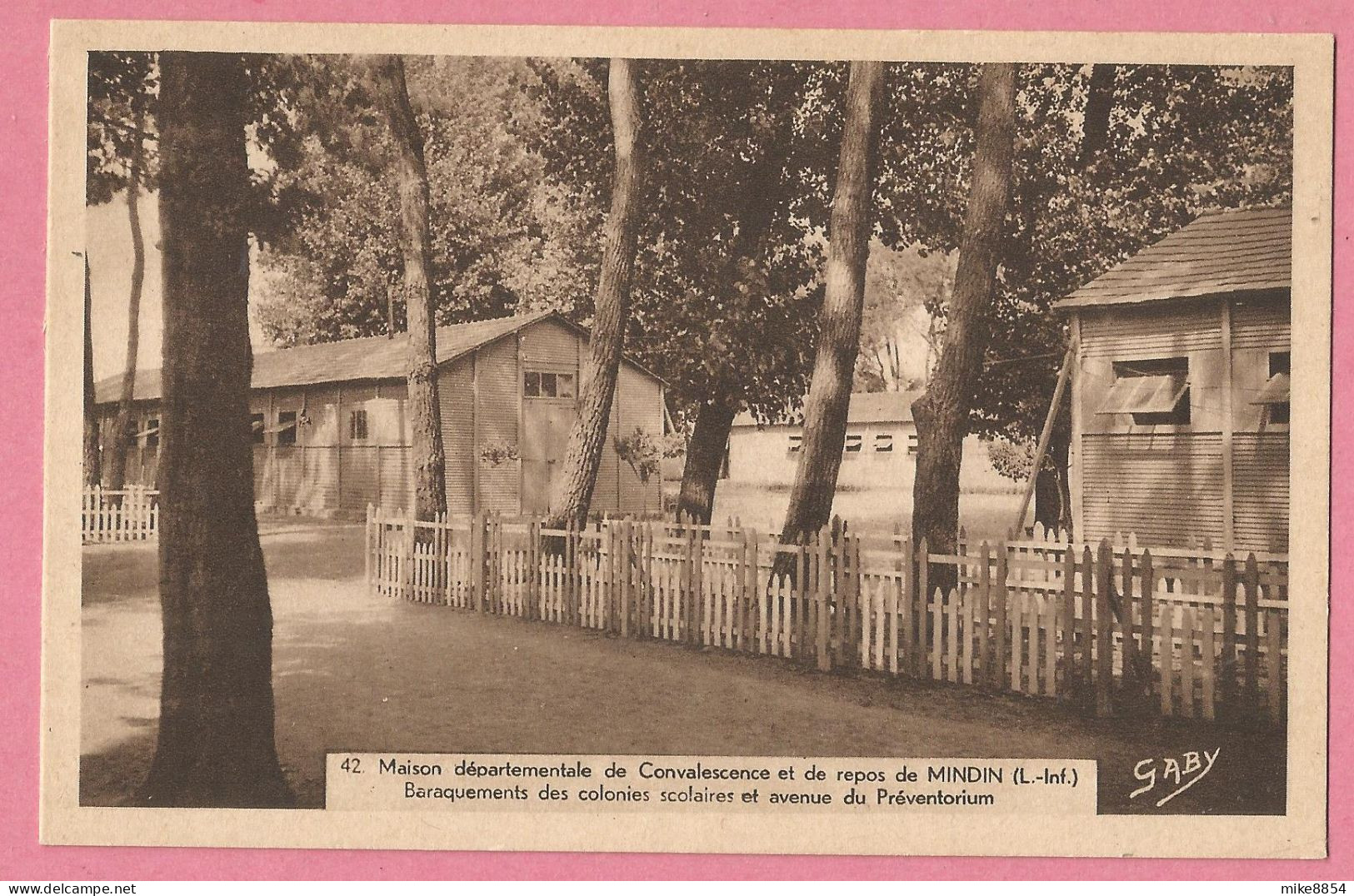 SAS1051  CPA  MINDIN   (Loire Inférieure) Maison Départementale De Convalescence Et De Repos - Baraquements Des Colonies - Oudon