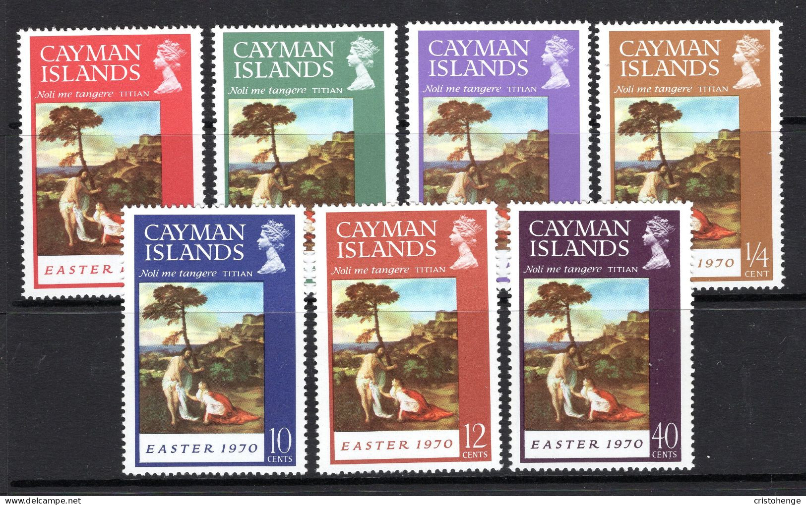 Cayman Islands 1970 Easter MNH (SG 262-268) - Cayman Islands