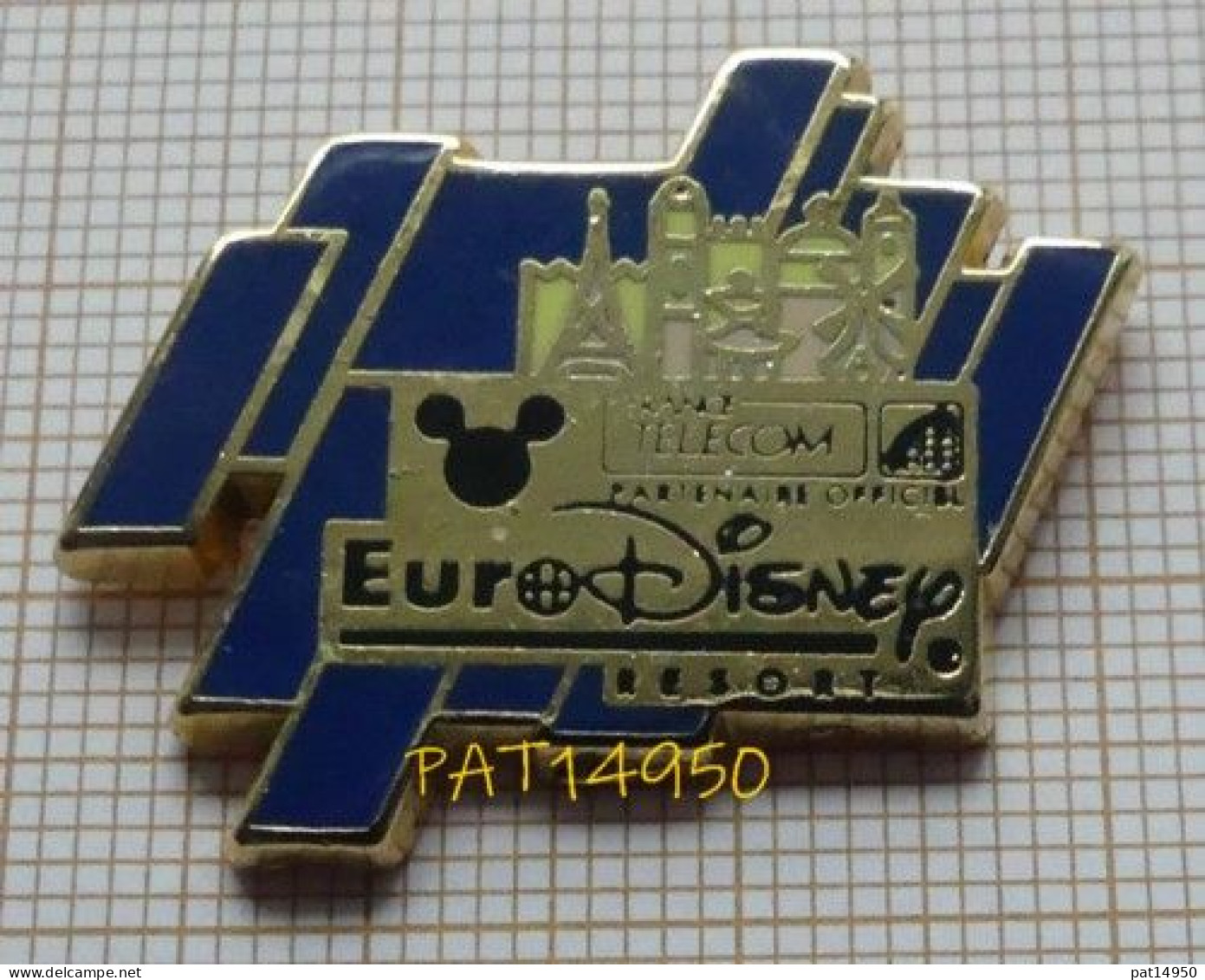 PAT14950 FRANCE TELECOM EURODISNEY En Version ZAMAC - France Telecom