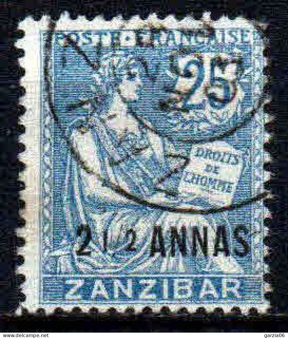 Zanzibar - 1899 -  Type Mouchon Surch  -  N° 51 -  Oblitéré - Used - Used Stamps