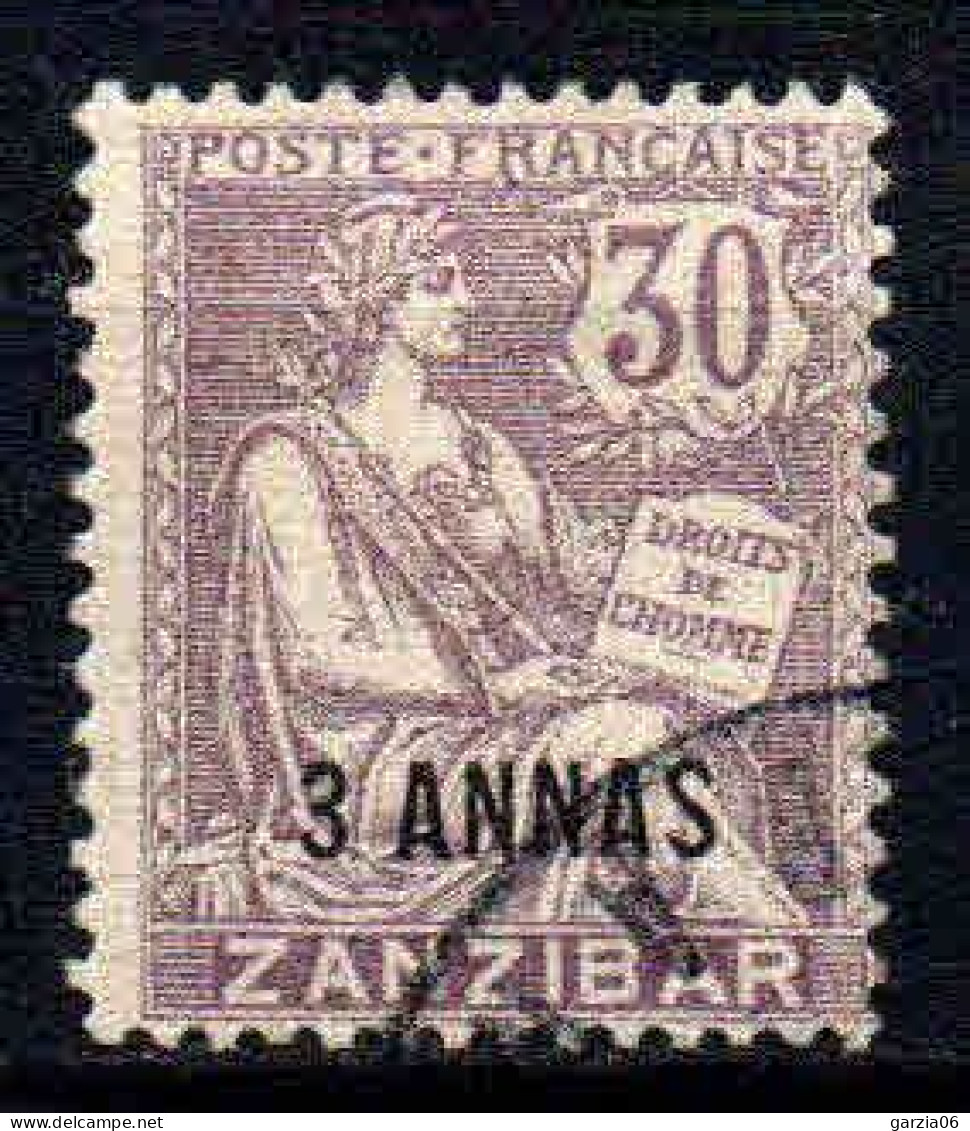 Zanzibar - 1899 -  Type Mouchon Surch  -  N° 51 -  Oblitéré - Used - Used Stamps