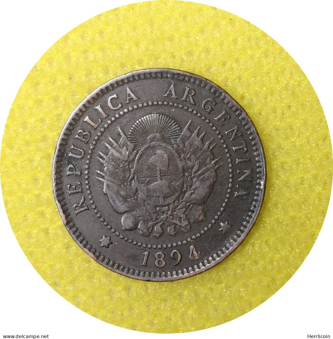 Monnaie Argentine - 1894 - 1 Centavo - Argentine