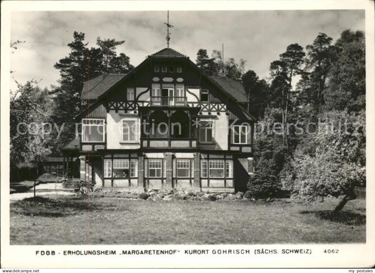 41612841 Gohrisch FDGB Erholungsheim Margarethenhof Gohrisch - Gohrisch