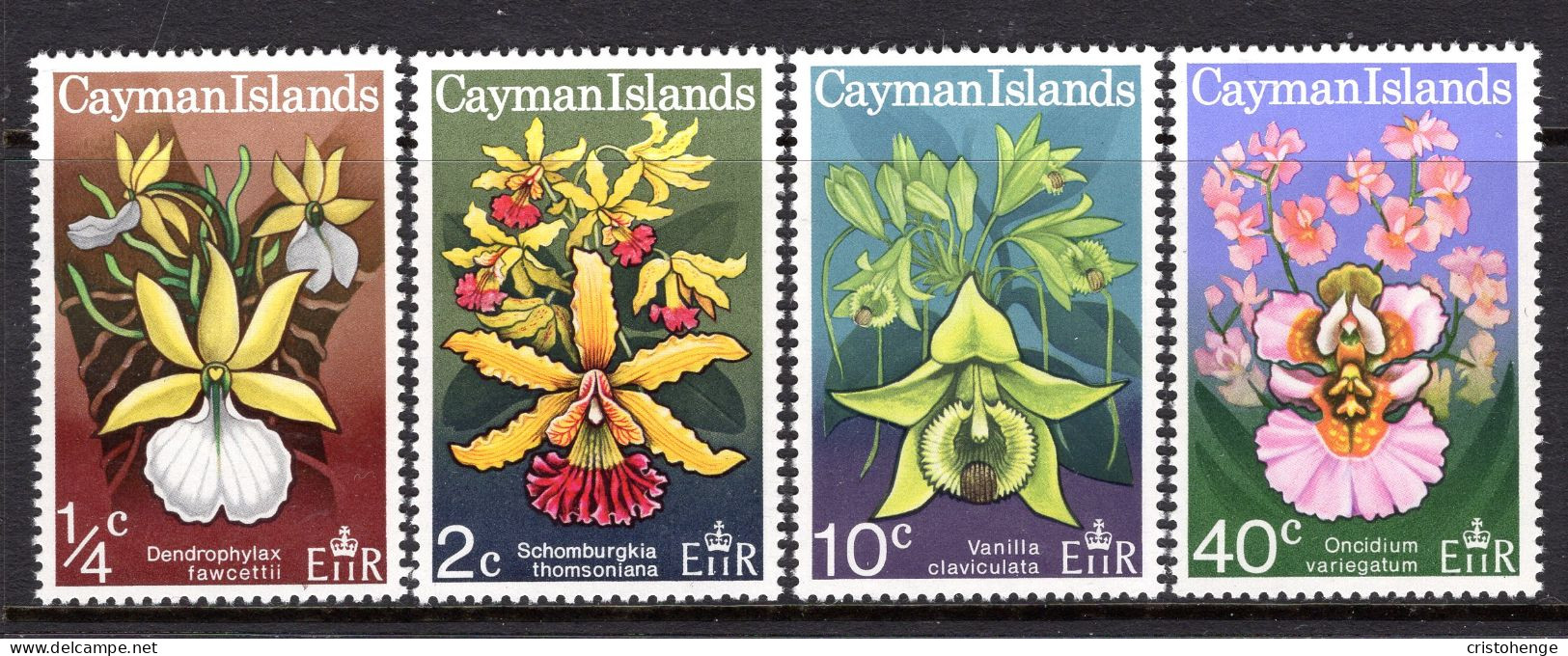 Cayman Islands 1971 Orchids Set MNH (SG 298-301) - Cayman Islands