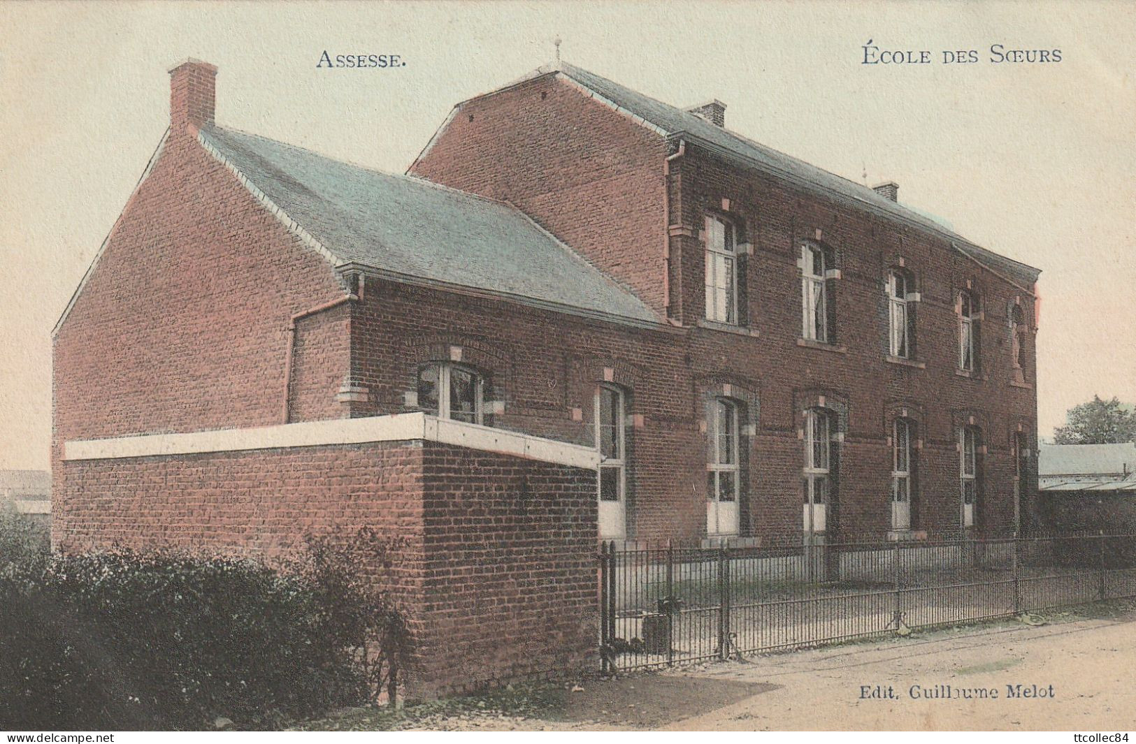 CPA-BELGIQUE-ASSESSE-Ecole Des Soeurs - Assesse