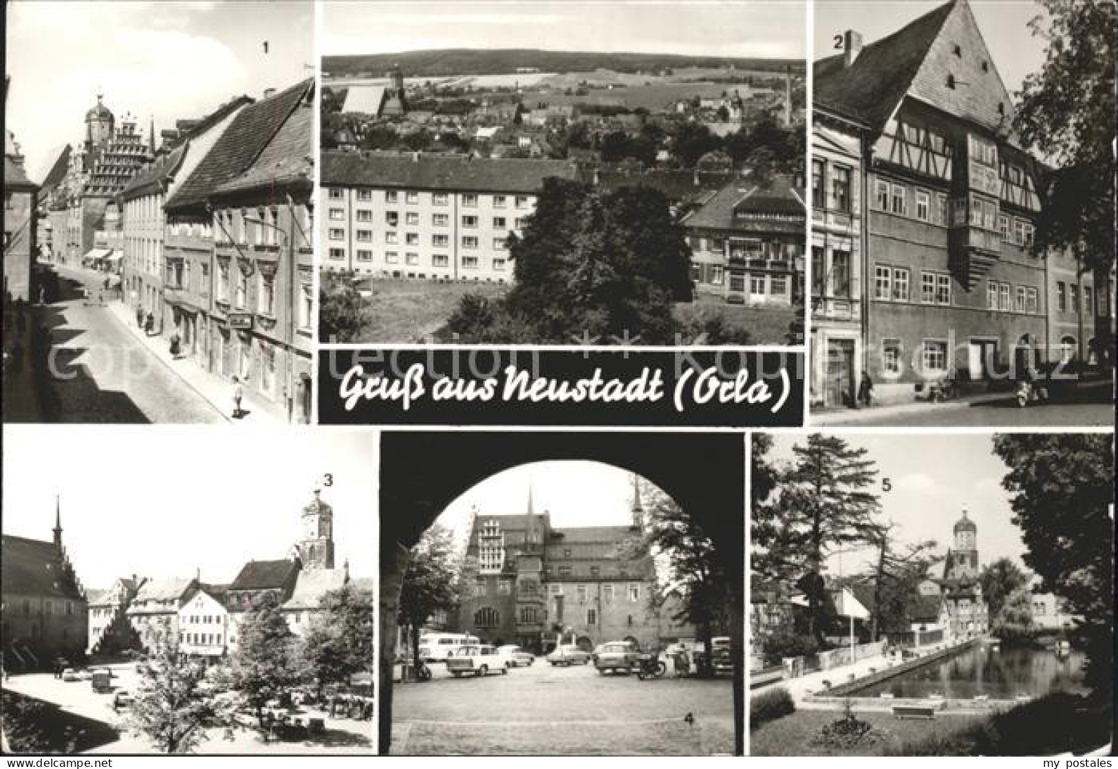 41612549 Neustadt Orla Rathaus Lutherhaus Markt Gamsenteich Neustadt - Neustadt / Orla