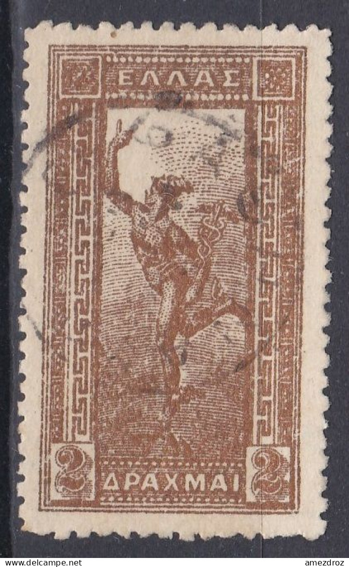 Grèce 1901 MI 136 2Dr Bronze Hermès (K11) - Used Stamps