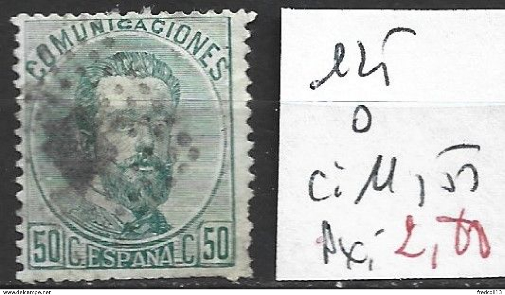 ESPAGNE 125 Oblitéré Côte 11.50 € - Used Stamps