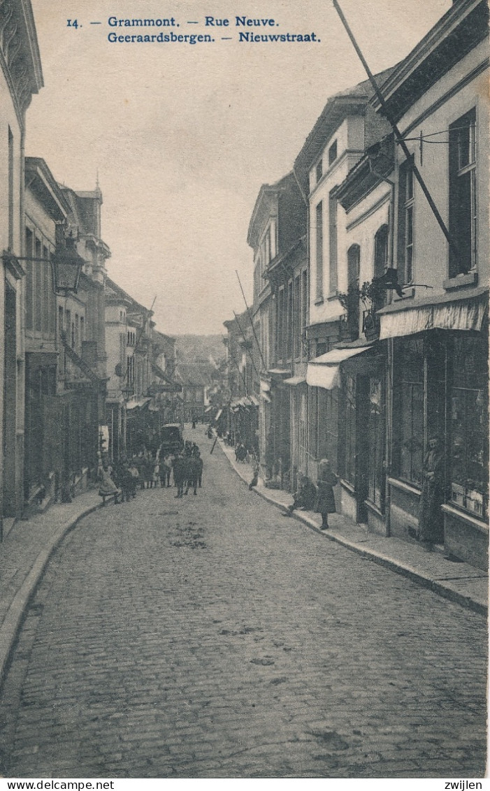 GERAARDSBERGEN GRAMMONT RUE NEUVE NIEUWSTRAAT - Geraardsbergen