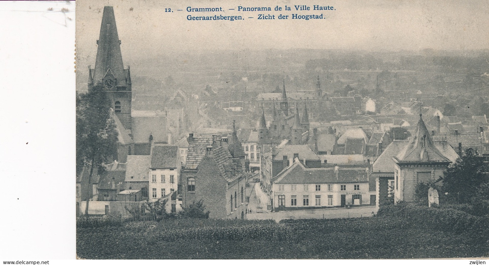 GERAARDSBERGEN GRAMMONT PANORAMA DE LA VILLE HAUTE ZUCHT DER HOOGSTAD - Geraardsbergen