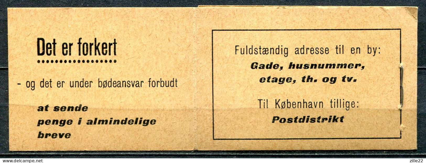 Dänemark Denmark 2 Kr Markenheft Handmade And Complete - Postfrisch/MNH - Postal Own Commercial H106 - Carnets