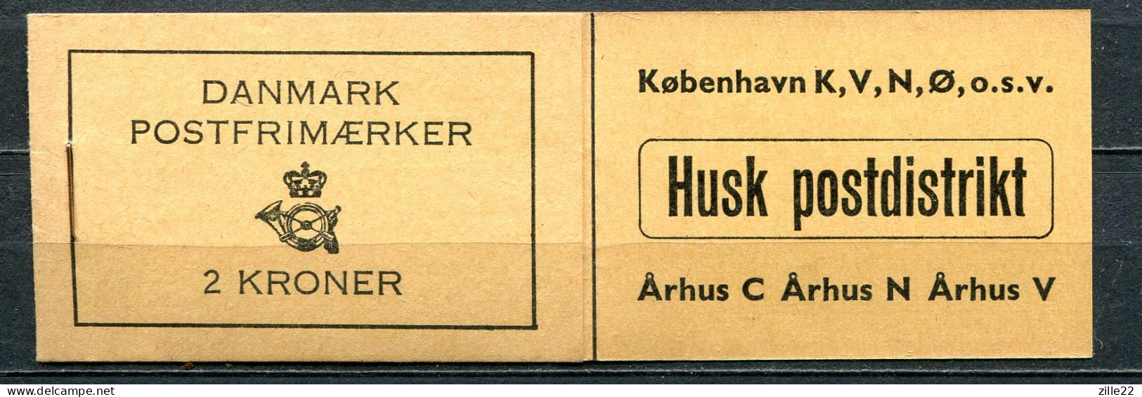 Dänemark Denmark 2 Kr Markenheft Handmade And Complete - Postfrisch/MNH - Postal Own Commercial H115 - Carnets