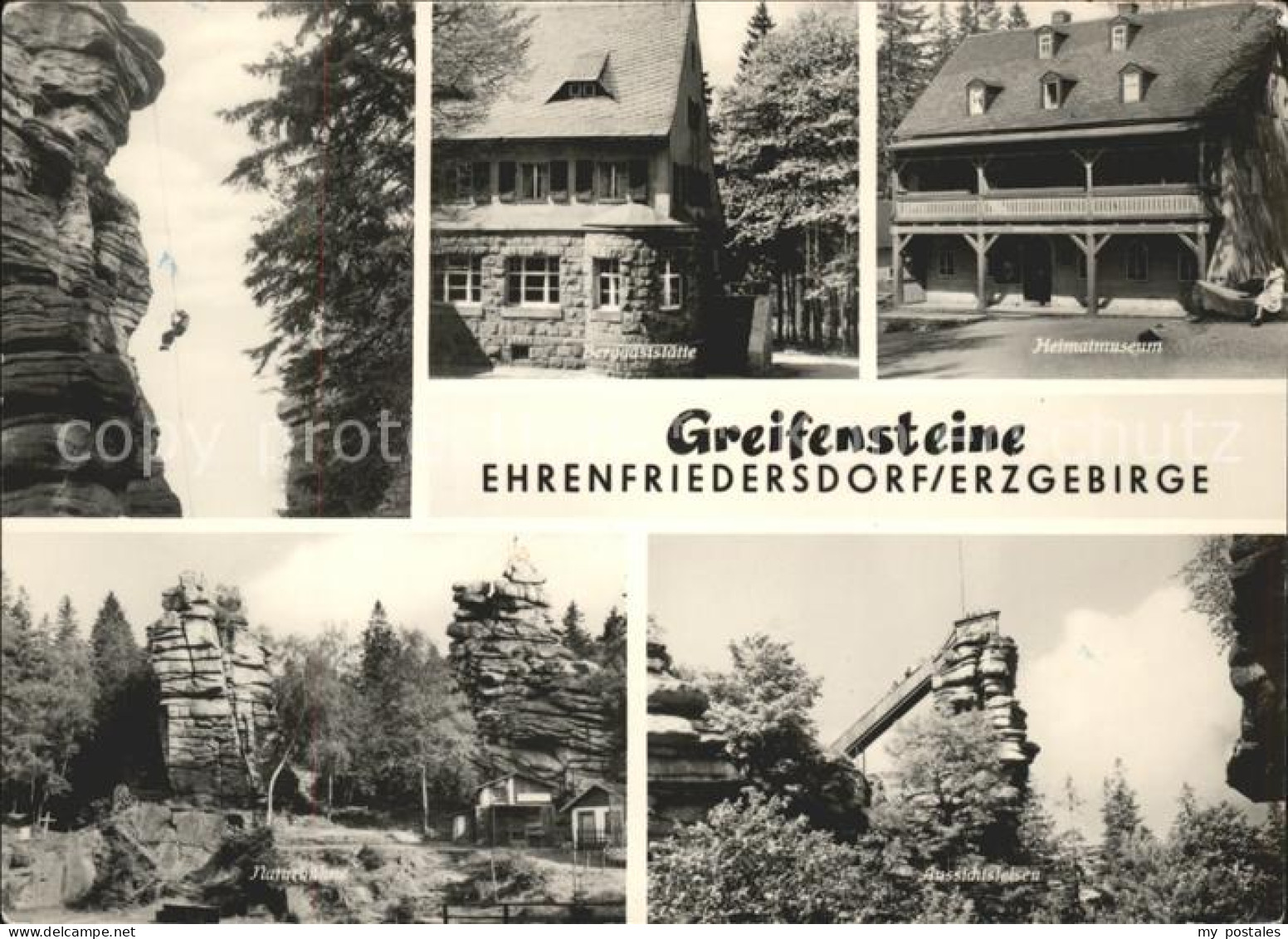 41612283 Ehrenfriedersdorf Erzgebirge Greifensteine Gaststaette Heimatmuseum Nat - Ehrenfriedersdorf