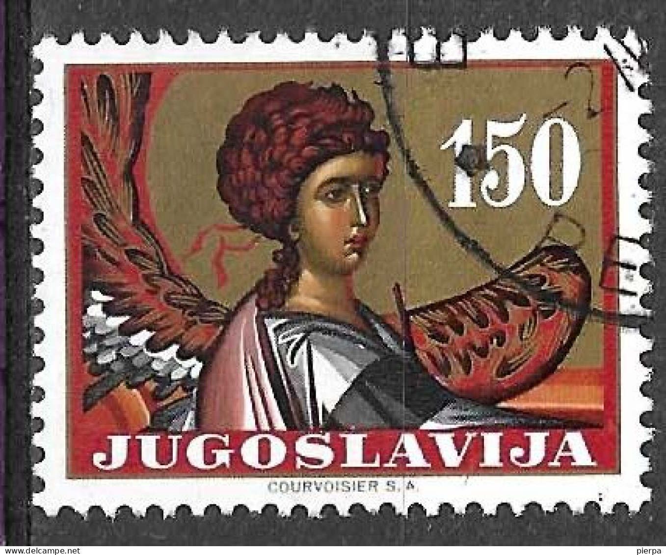 JUGOSLAVIA - 1962 - ARTE SERBA - 150 D- USATO ( YVERT 928 - MICHEL 1031) - Oblitérés