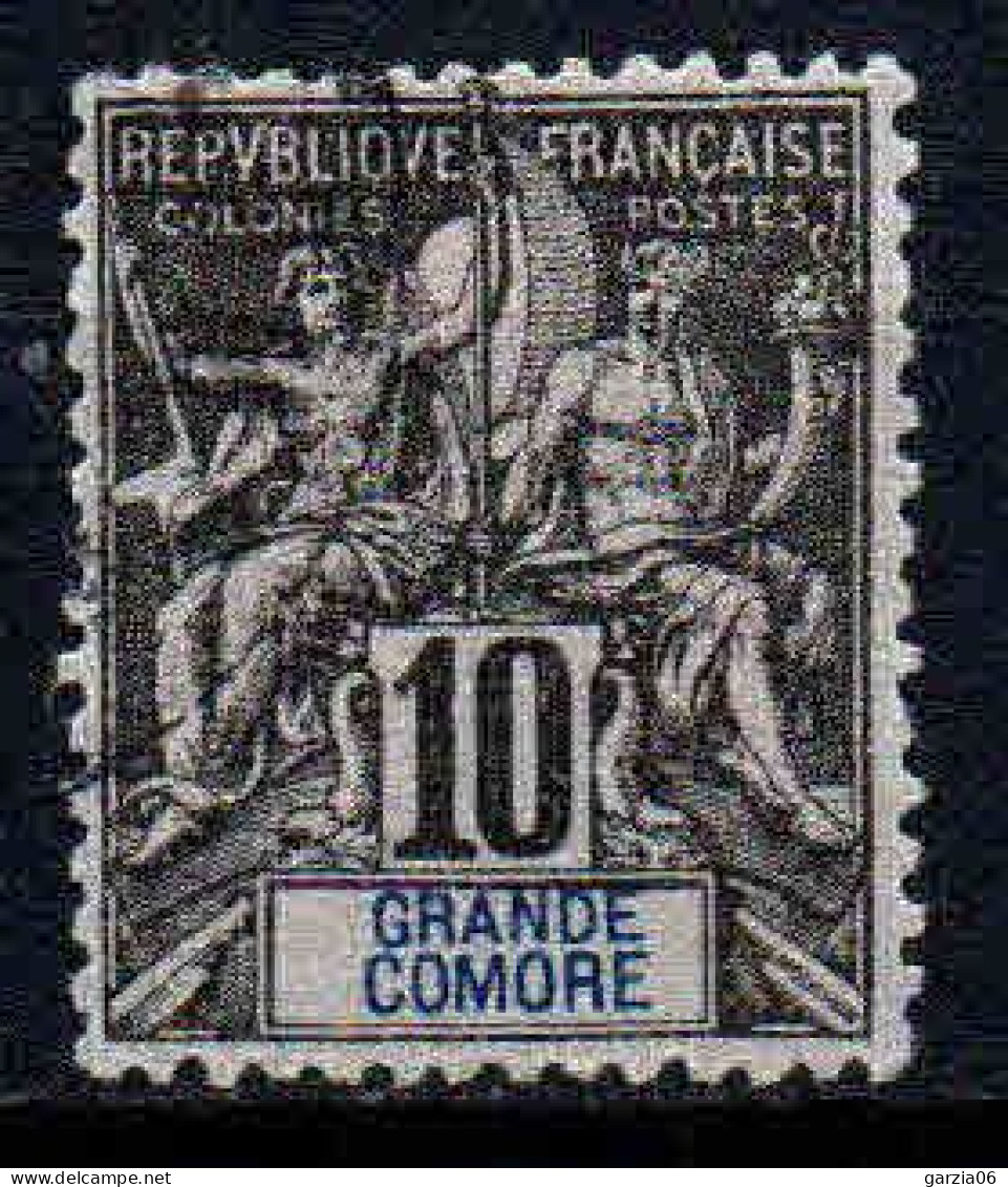 Grande Comore   - 1897 -  Type Sage  - N° 5  -  Oblitéré - Used - Usados