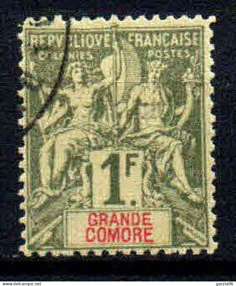 Grande Comore   - 1897 -  Type Sage  - N° 13  -  Oblitéré - Used - Oblitérés